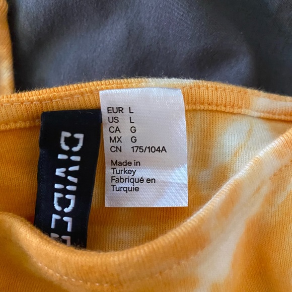 Yellow TieDye Romper - Picture 2 of 3